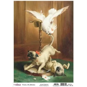 Model DK008 Deluxe Art Collection Pirinç Dekopaj 60x84cm